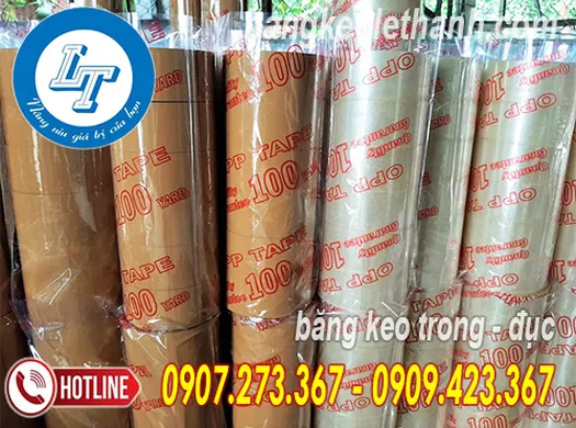 ỨNG DỤNG CỦA BĂNG KEO TRONG, ĐỤC TRONG NGÀNH DỆT MAY