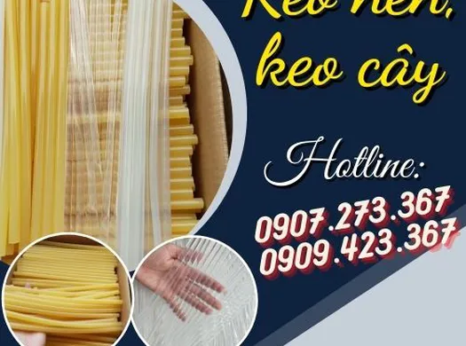Xưởng sỉ keo nến - keo cây giá rẻ, chất lượng HCM