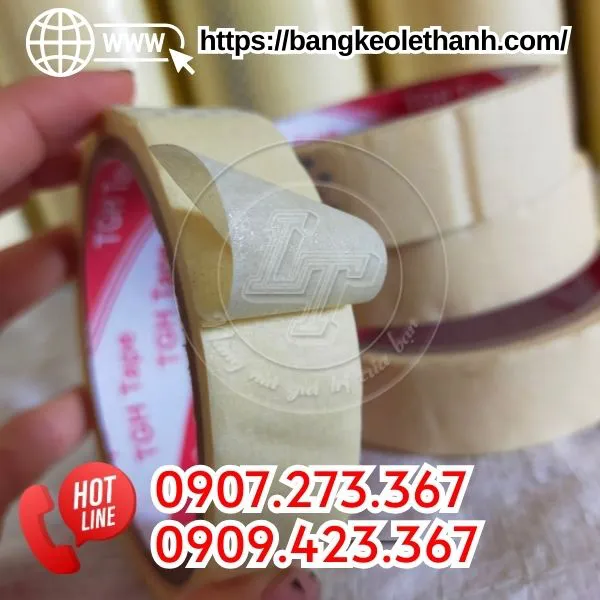 BĂNG KEO GIẤY NHĂN