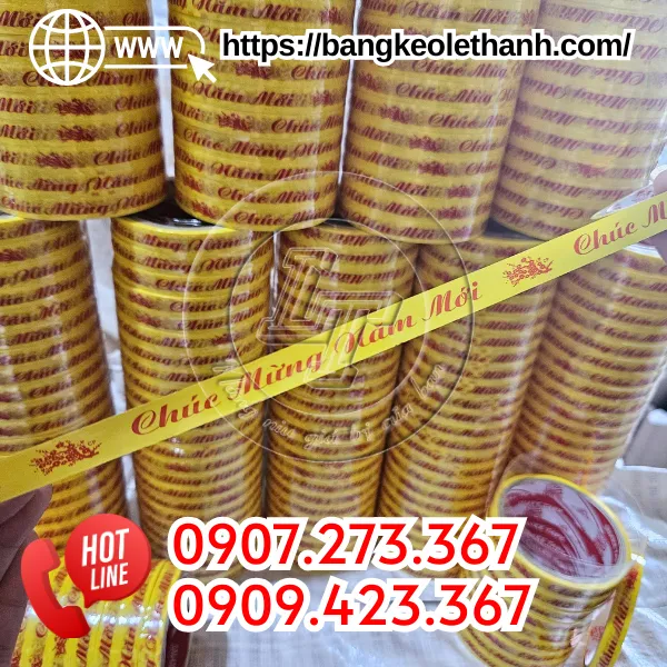 BĂNG KEO CHÚC MỪNG NĂM MỚI
