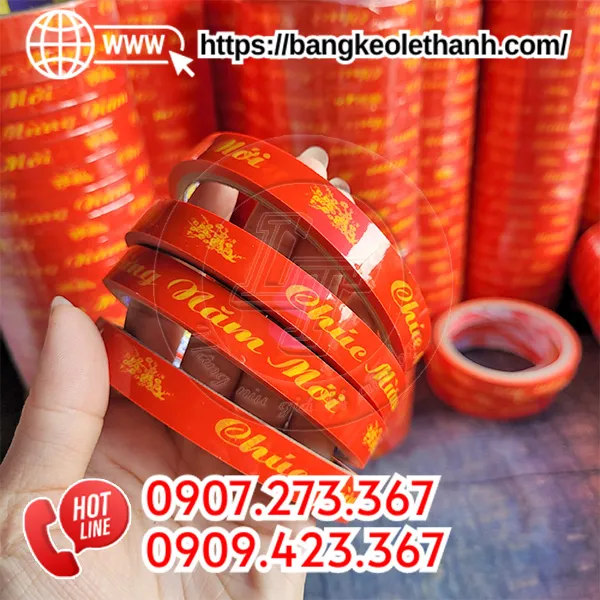 BĂNG KEO CHÚC MỪNG NĂM MỚI