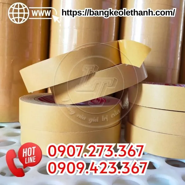 BĂNG KEO GIẤY NÂU
