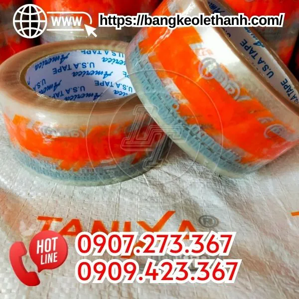 BĂNG KEO IN LOGO NỀN TRONG