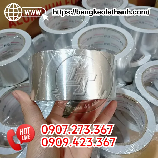 BĂNG KEO NHÔM BẠC CHỊU NHIỆT 
