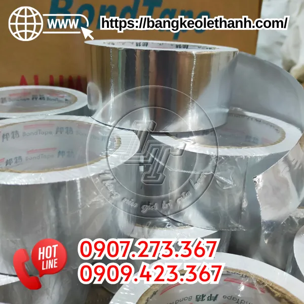 BĂNG KEO NHÔM BẠC CHỊU NHIỆT 