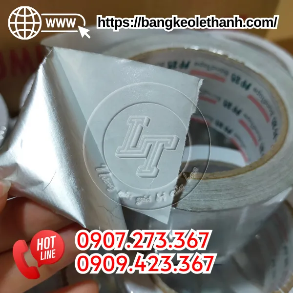 BĂNG KEO NHÔM BẠC CHỊU NHIỆT 