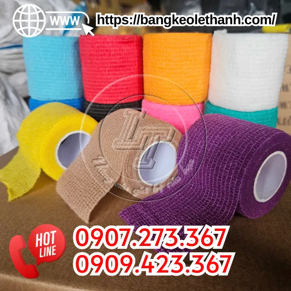 BĂNG KEO THỂ THAO TỰ DÍNH 
