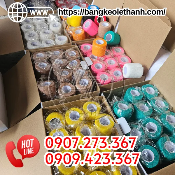 BĂNG KEO THỂ THAO TỰ DÍNH 