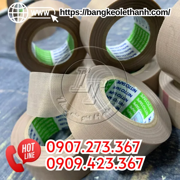 BĂNG KEO VẢI CHỊU NHIỆT TEFLON