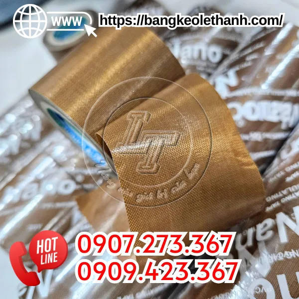 BĂNG KEO VẢI CHỊU NHIỆT TEFLON