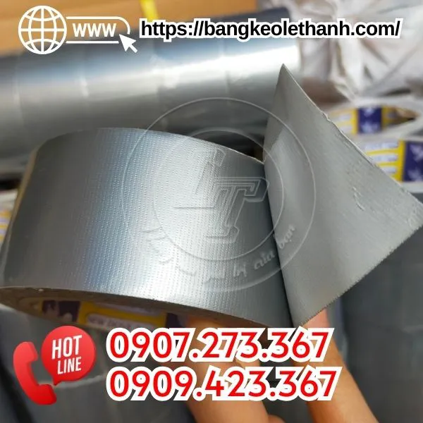 BĂNG KEO VẢI XÁM 