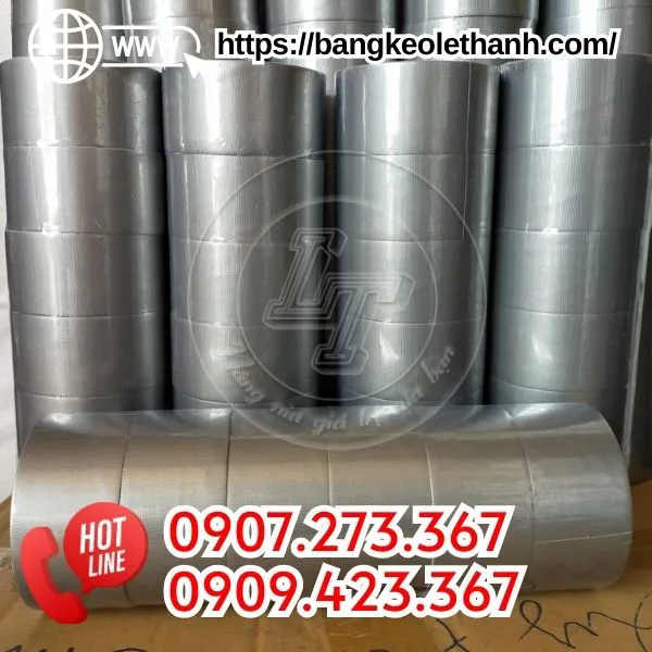 BĂNG KEO VẢI XÁM 