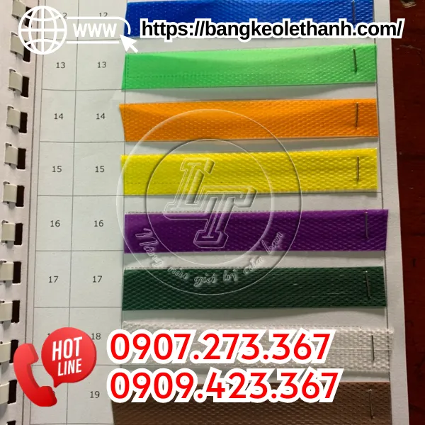 DÂY ĐAI NHỰA ĐAN GIỎ