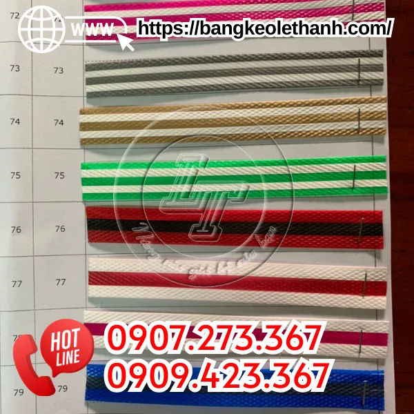 DÂY ĐAI NHỰA ĐAN GIỎ