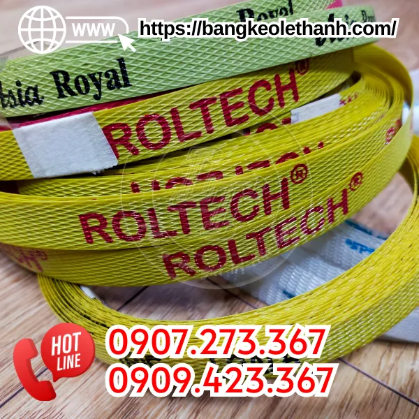 DÂY ĐAI NHỰA IN LOGO