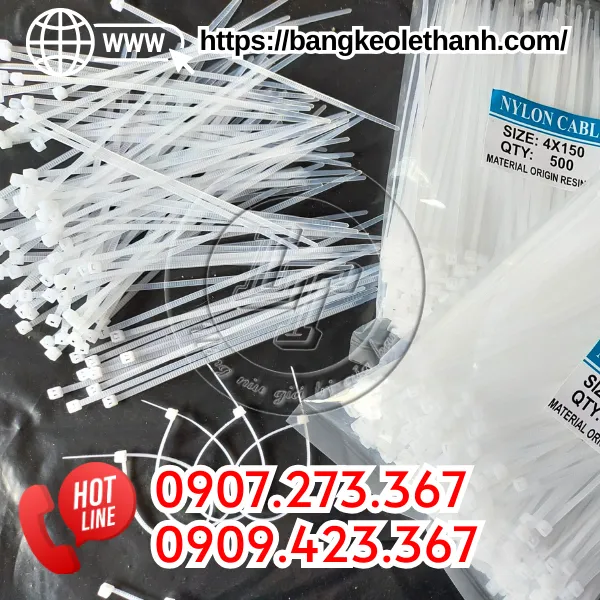 DÂY RÚT NHỰA MÀU TRẮNG