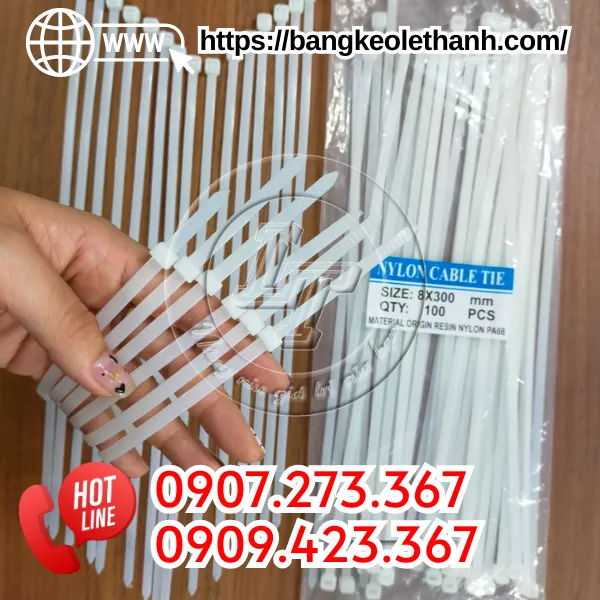 DÂY RÚT NHỰA MÀU TRẮNG