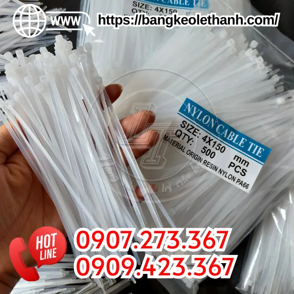 DÂY RÚT NHỰA MÀU TRẮNG