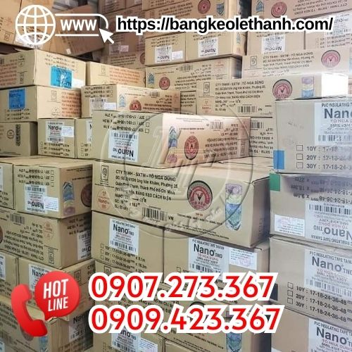 Thùng băng keo điện Nano to nga dũng