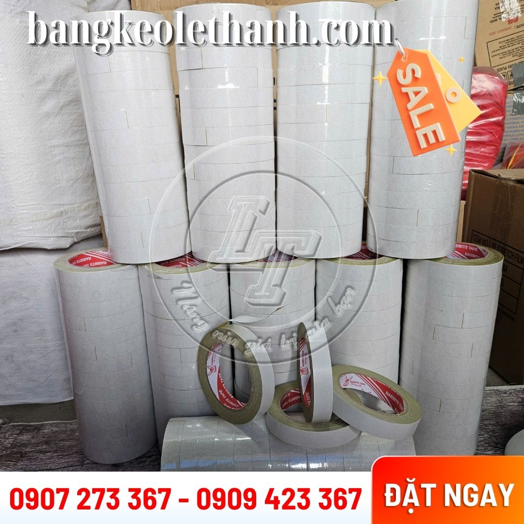 Tổng kho băng keo 2 mặt dầu vàng