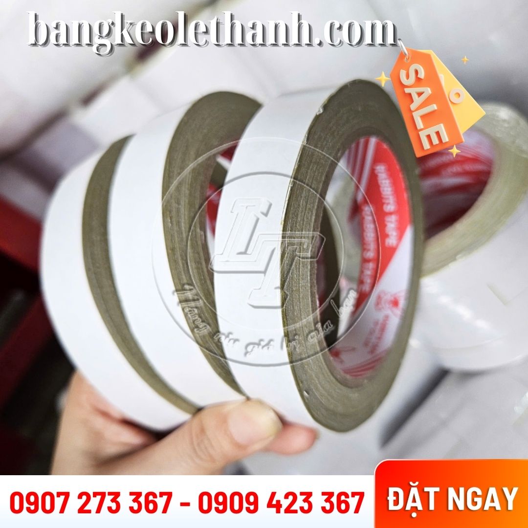 Băng keo 2 mặt dầu vàng 2f4