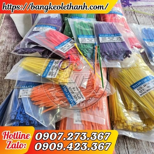 Dây rút nhựa màu