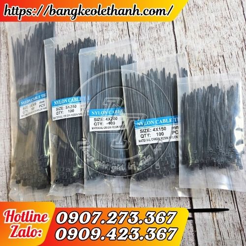 Dây rút nhựa đen