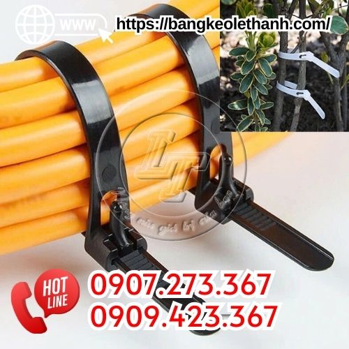 Ứng dụng của dây rút nhựa tháo được