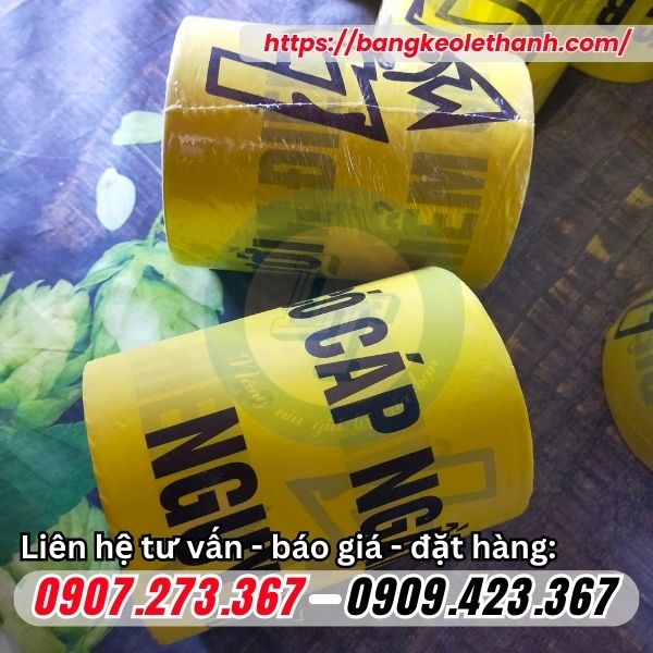 Băng cảnh báo cáp ngầm Băng cảnh báo cáp ngầm