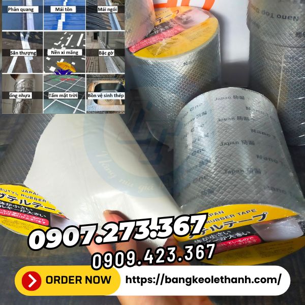 Băng keo chống thấm dột khổ lớn