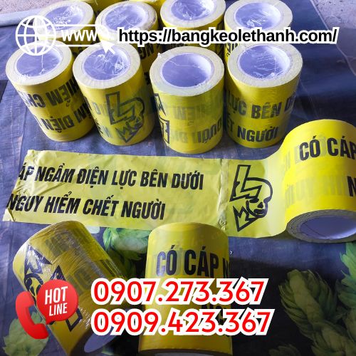 Băng keo điện lực cảnh báo giá sỉ