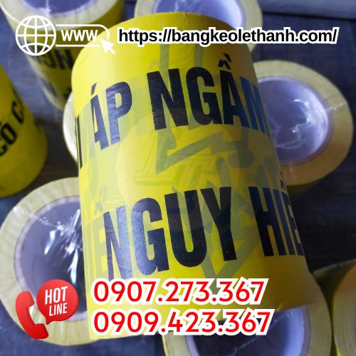 Băng keo điện lực cảnh báo