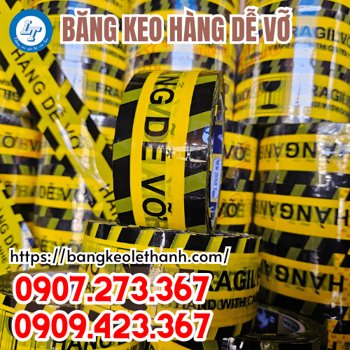 Băng keo hàng dễ vỡ 6 cuộn/ cây