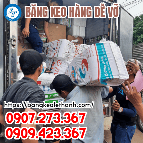 Băng keo hàng dễ vỡ 6 cuộn/ cây