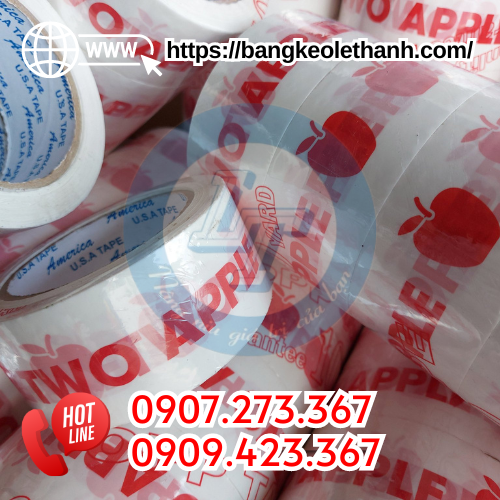 Băng keo in logo theo yêu cầu giá tốt