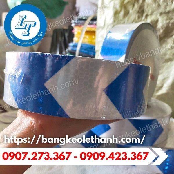 Băng keo phản quang cảnh báo bám dính chắc chắn