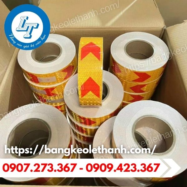 Băng keo phản quang cảnh báo chất lượng