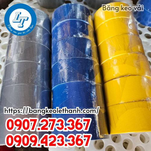 Băng keo vải nhiều màu Băng keo vải nhiều màu