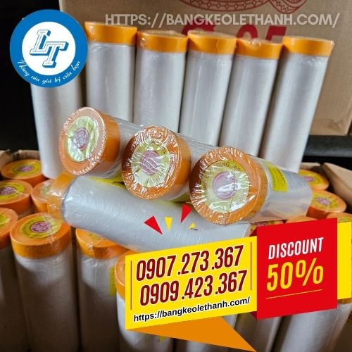 Băng dính che sơn giá rẻ Băng dính che sơn giá rẻ