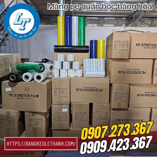 Kho màng pe quấn bọc hàng hóa