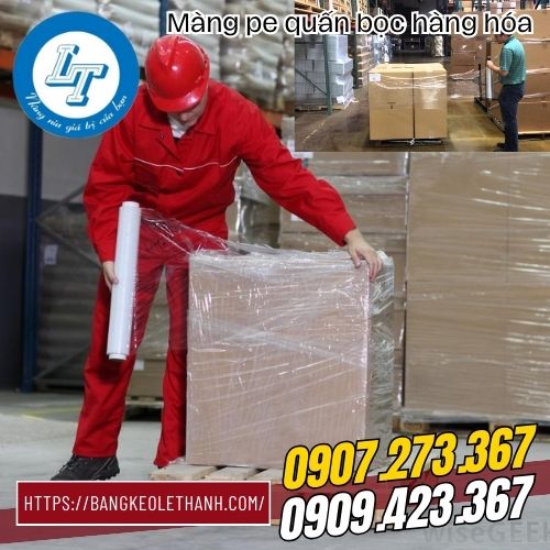 Màng pe quấn bọc hàng hóa Màng pe quấn bọc hàng hóa