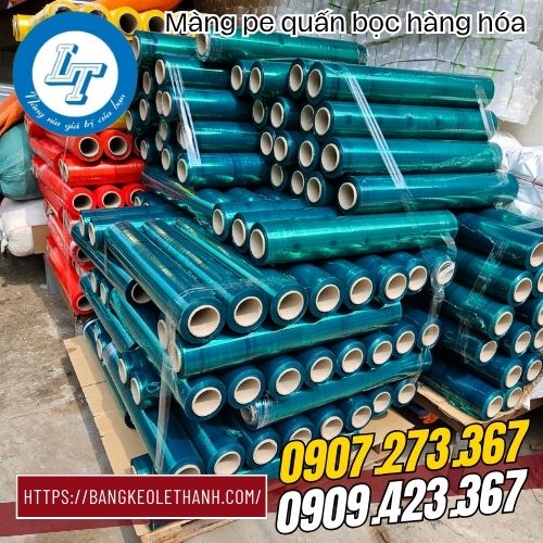 Màng pe quấn bọc hàng hóa giá rẻ