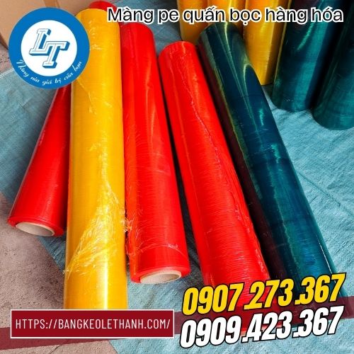 Màng pe quấn máy Màng pe quấn máy