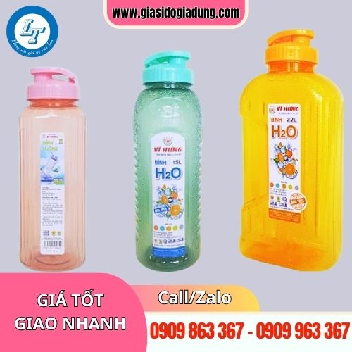 bình đựng nước uống hàng đẹp giá sỉ rẻ cho đại lý hcm
