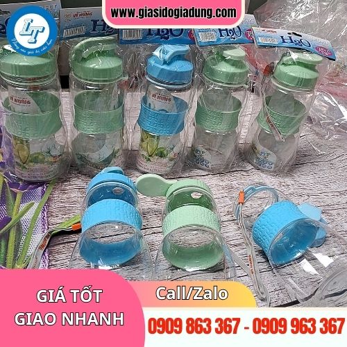 phân phối các loại bình đựng nước nhựa đủ dung tích màu sắc giá sỉ siêu rẻ