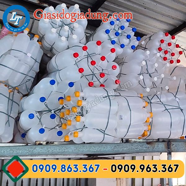 bán buôn can nhựa trắng giá rẻ đủ size tại miền nam