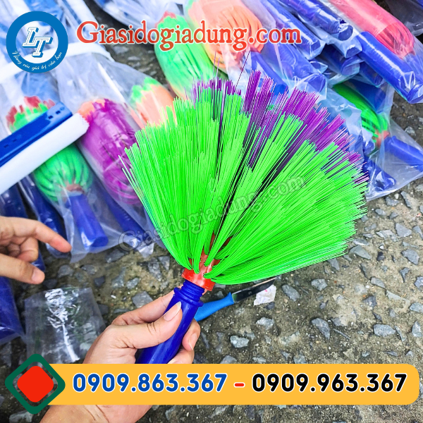 bán buôn cây chổi quét mạng nhện trần nhà 3m 3 trong 1 giá sỉ cạnh tranh