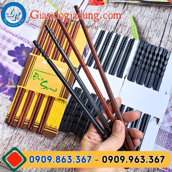 bán buôn đũa ăn cơm giá rẻ đủ mẫu đủ màu