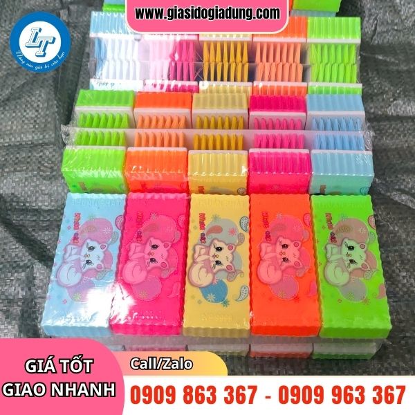bàn chải giặt đồ giá rẻ nhiều màu tại xưởng hcm
