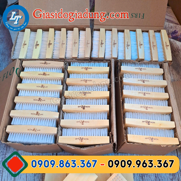 bàn chải gỗ hộp 12 cái giá sỉ cực rẻ
